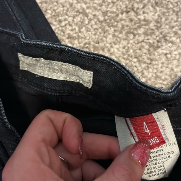 Stetson Dark Blue High Rise Flare Jeans - Picture 2 of 5